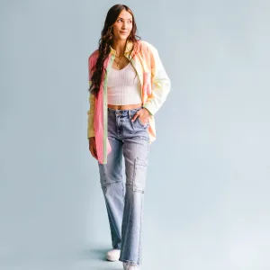 Friday Night Neon Button-up Shirt