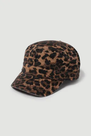 FWCDT81 - Leopard print Ponyflo cadet