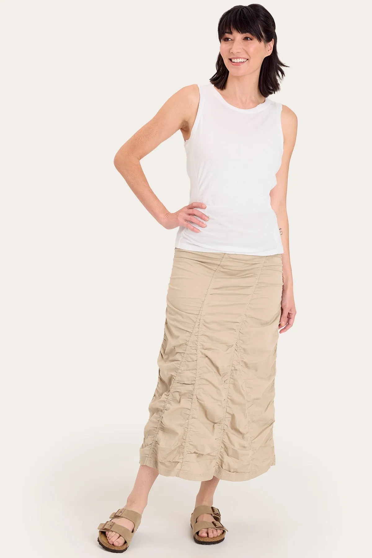 Gored Peasant Skirt