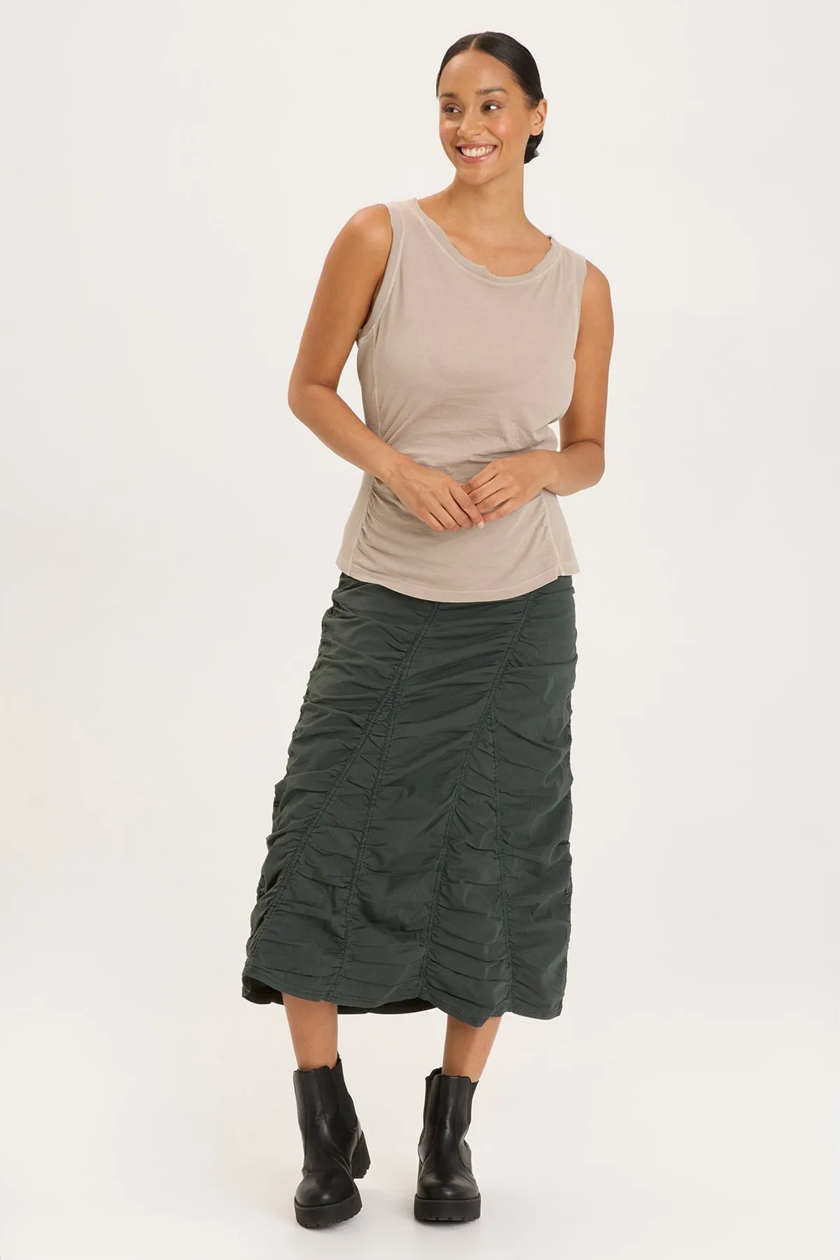 Gored Peasant Skirt