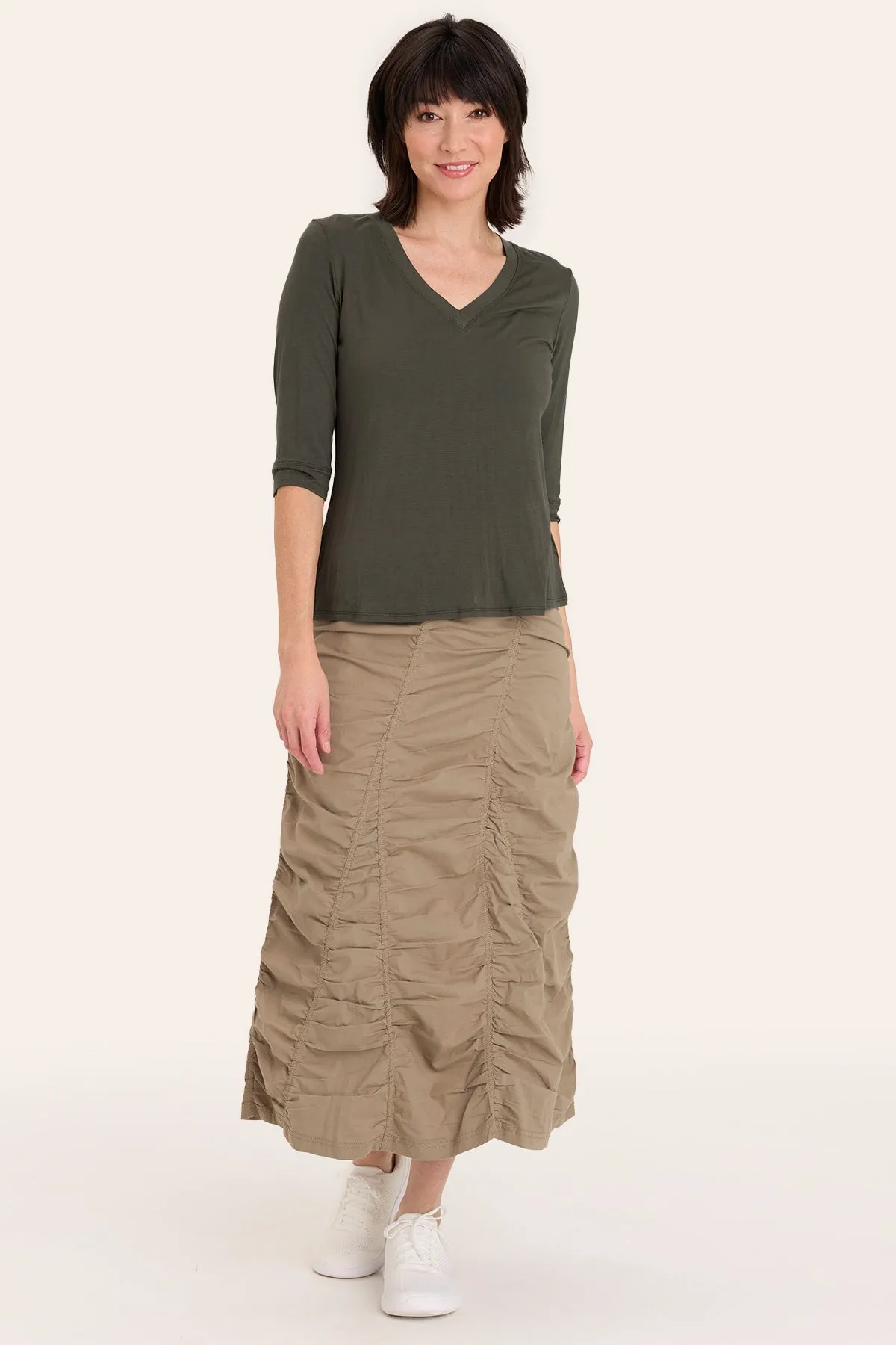 Gored Peasant Skirt