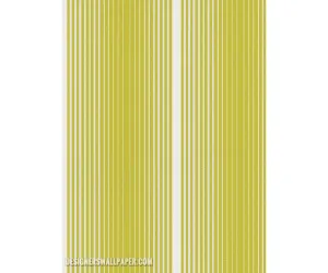 Graphic Stripes Lemon Green Metallic 944221 Wallpaper