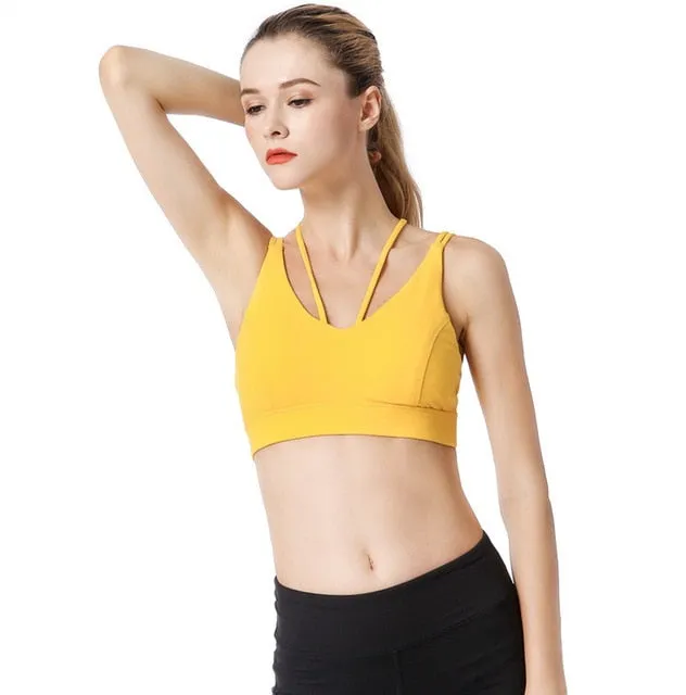 High Support Strappy Bra