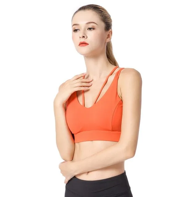 High Support Strappy Bra