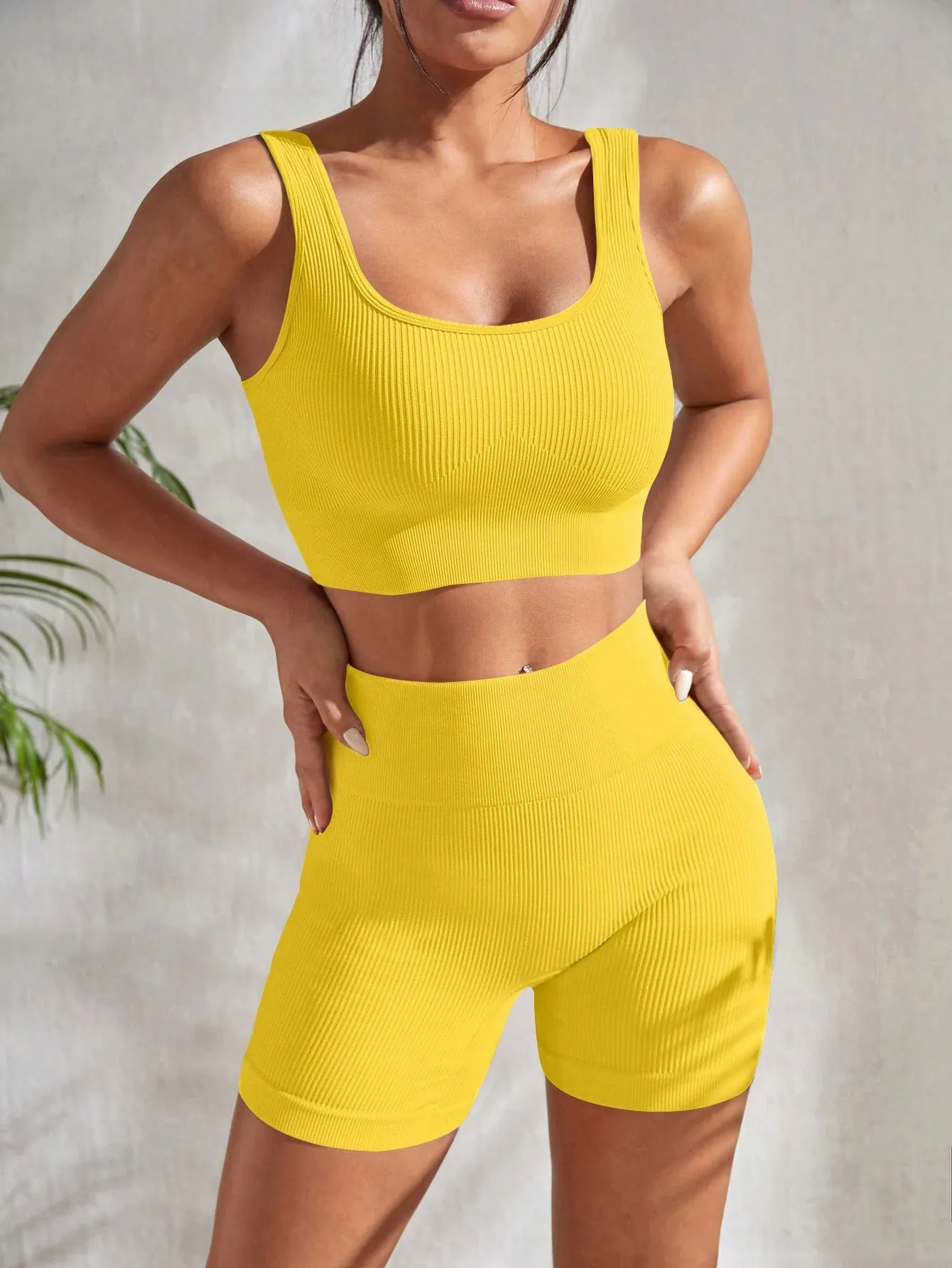 High Waist Hip Lift Yoga Pants Fitness Suit