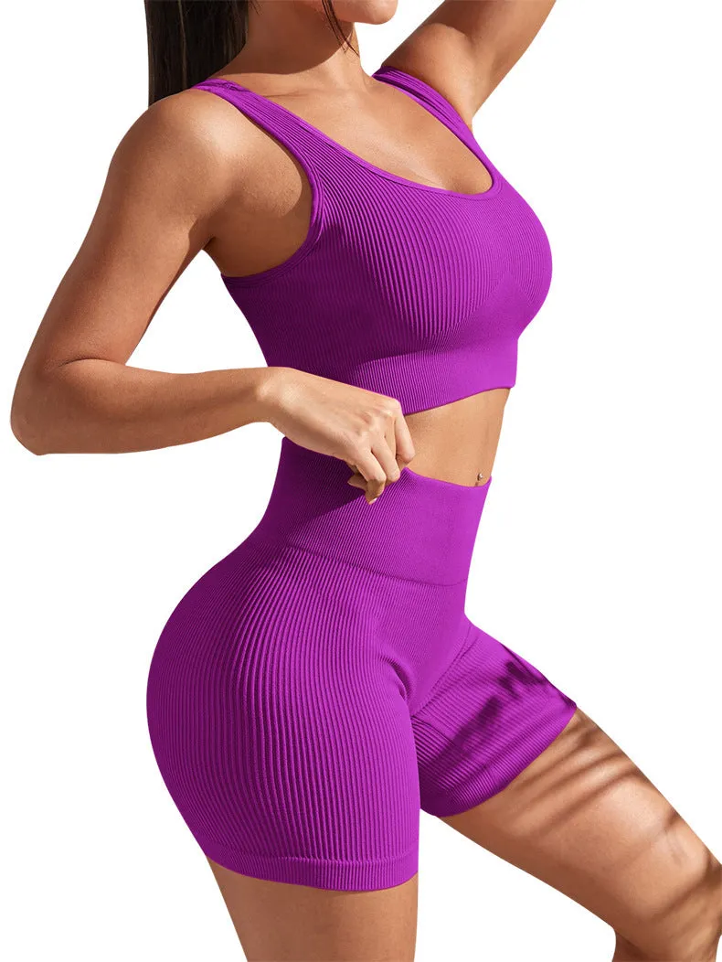 High Waist Hip Lift Yoga Pants Fitness Suit