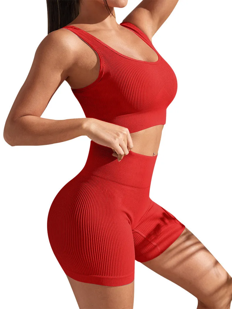 High Waist Hip Lift Yoga Pants Fitness Suit
