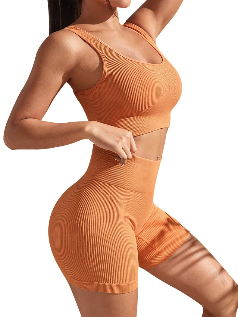 High Waist Hip Lift Yoga Pants Fitness Suit