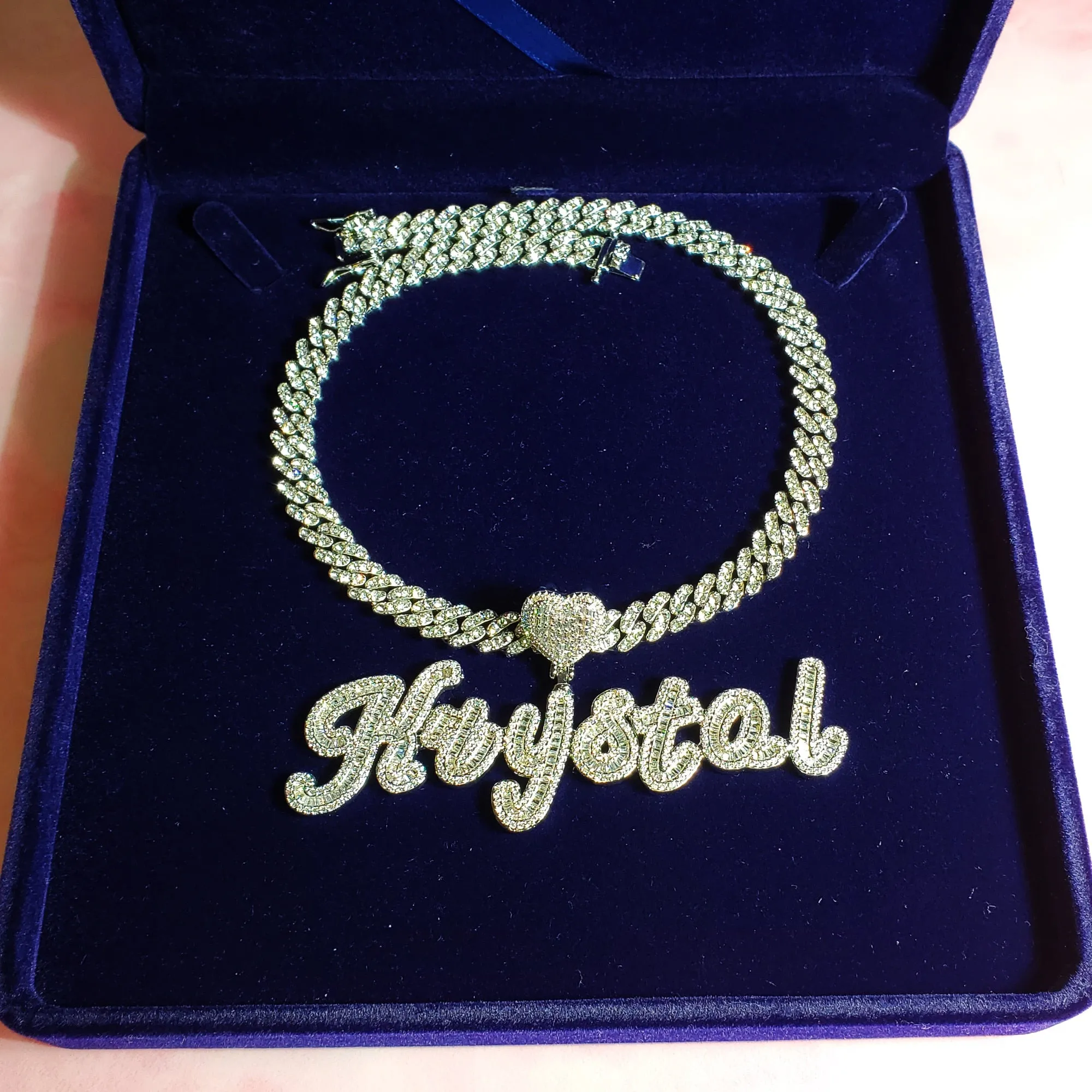 Hot Trendy Customized Stone Name Pendant
