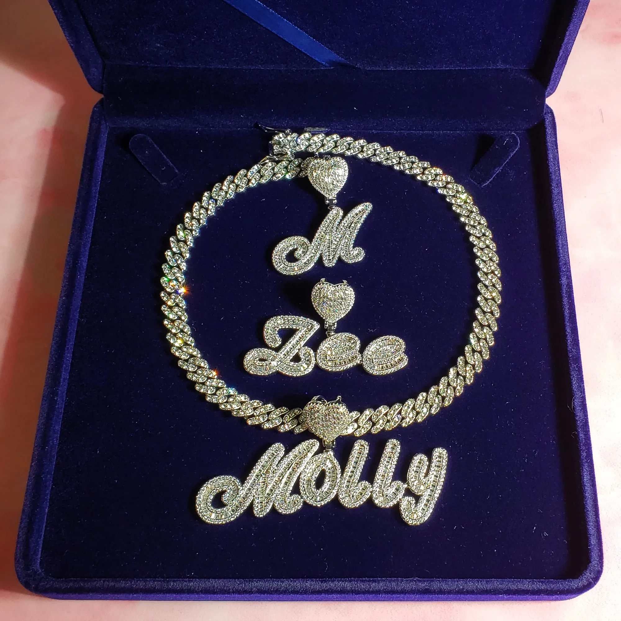 Hot Trendy Customized Stone Name Pendant
