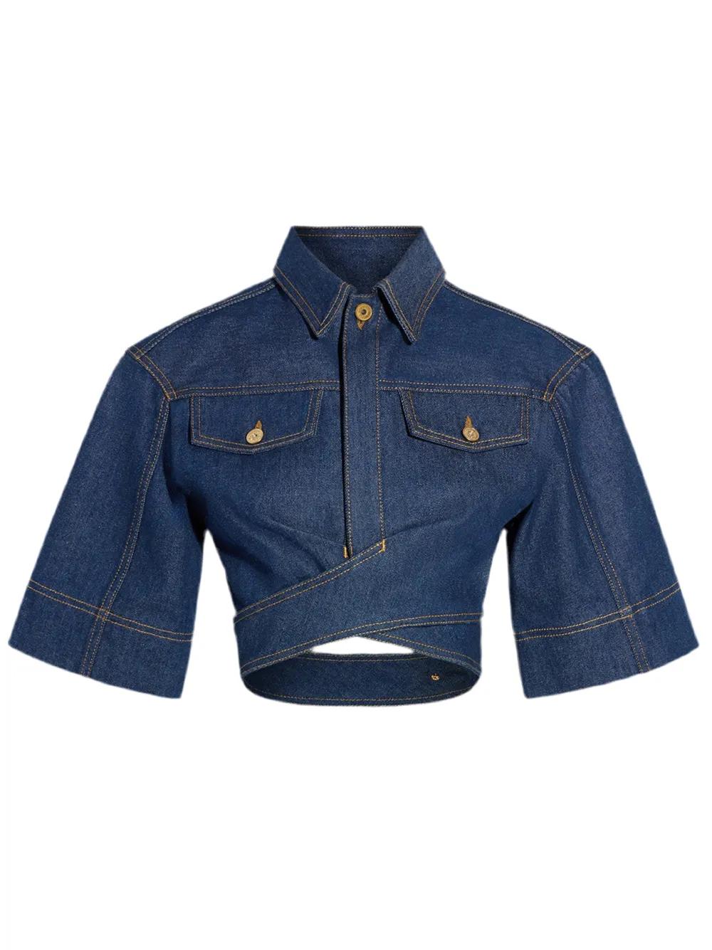 Jacquemus The De-Nîmes Denim Top