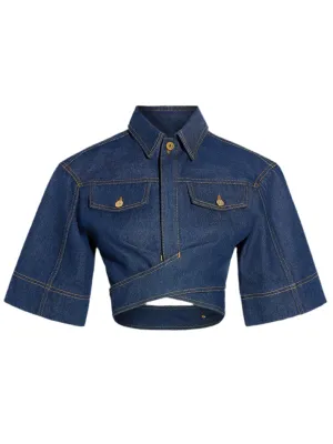 Jacquemus The De-Nîmes Denim Top