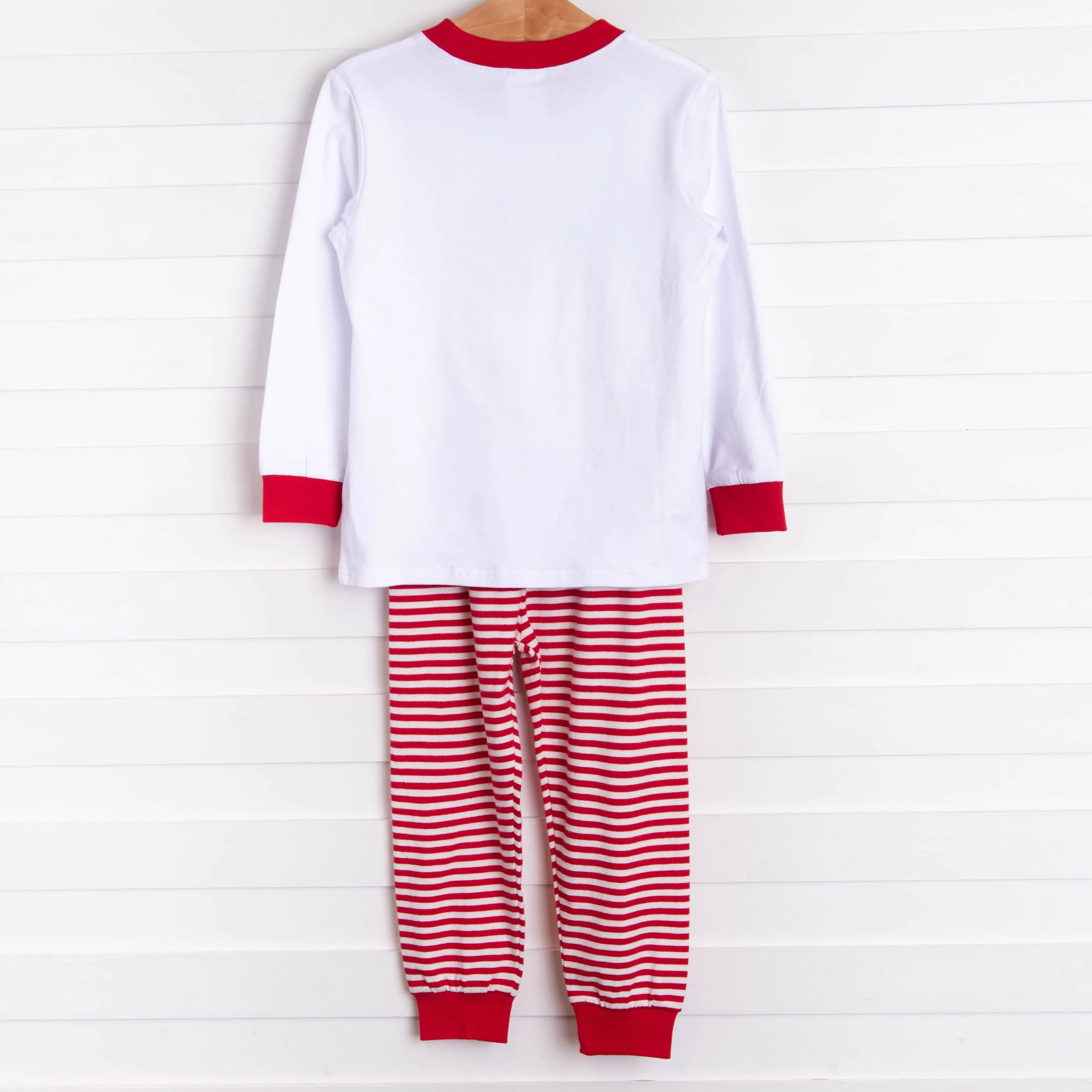 Jolly Old Elf Applique Soft Set, Red