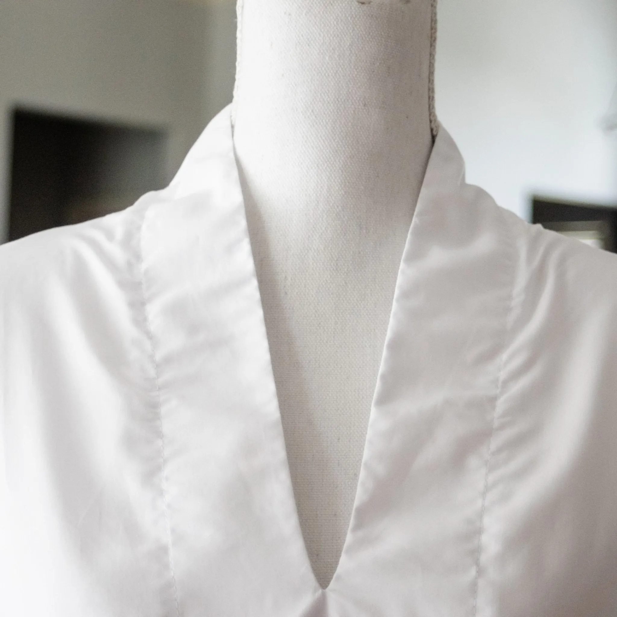 Kimono Pleated Sleeve Top | White Poplin