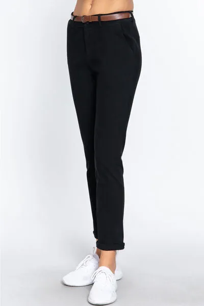 Kristian ACTIVE BASIC Cotton-Span Twill Straight Pants