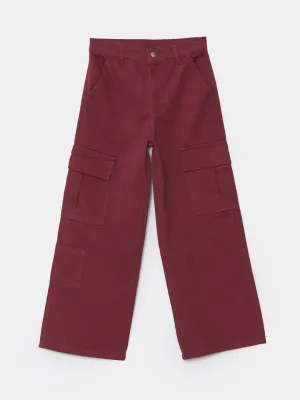 LCW Kids

Burgundy Adjustable Waist Elastic Girl Trousers