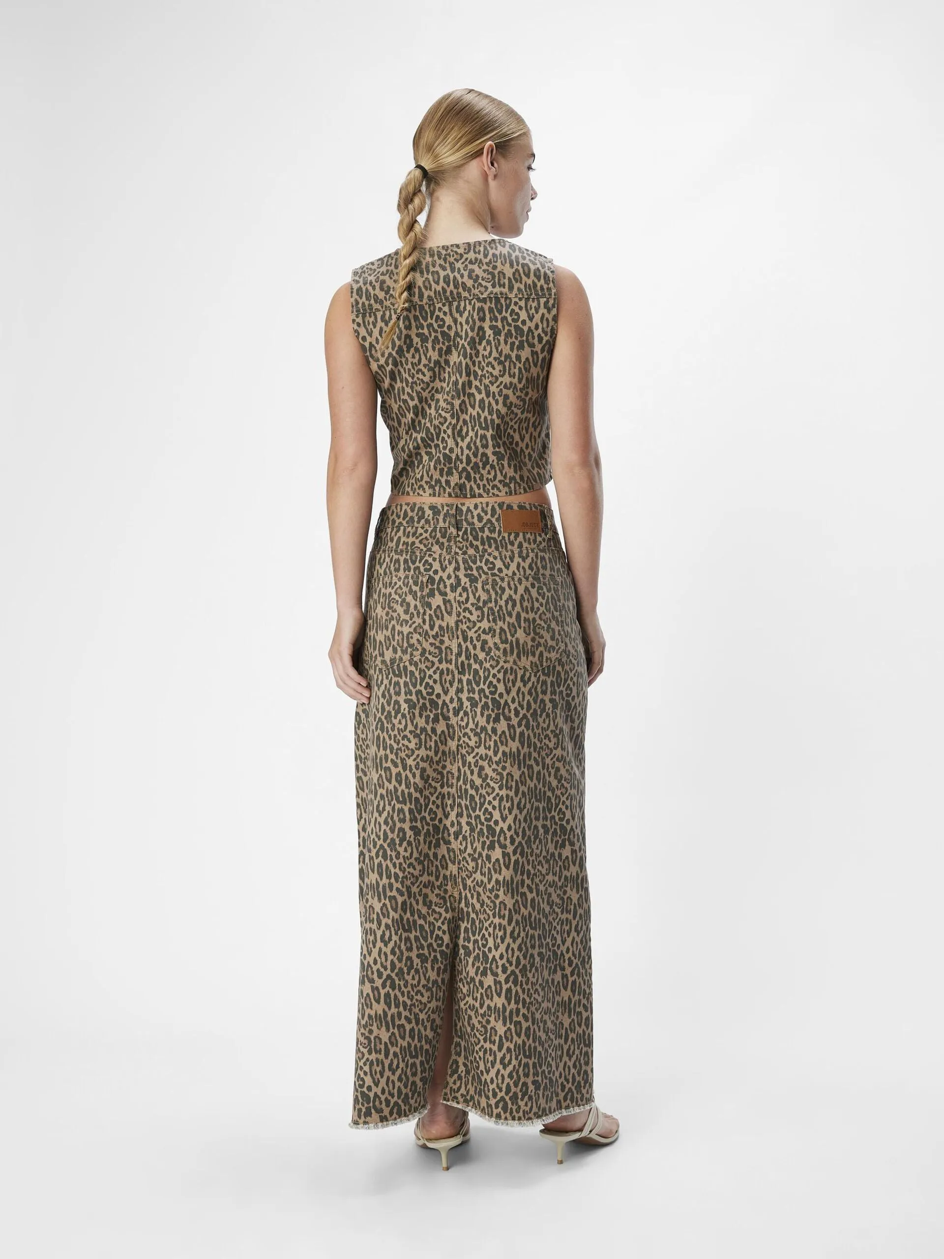 Leopard Print Waistcoat
