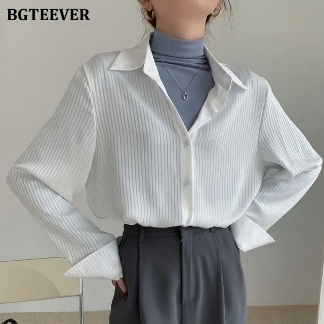 LS LOOSE FITTING BLOUSE