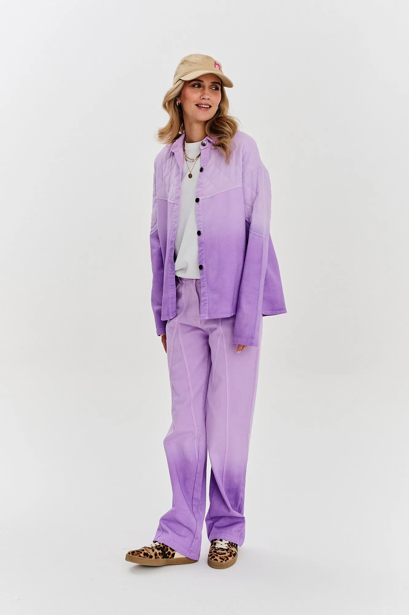 Mauve Serenity denim pants