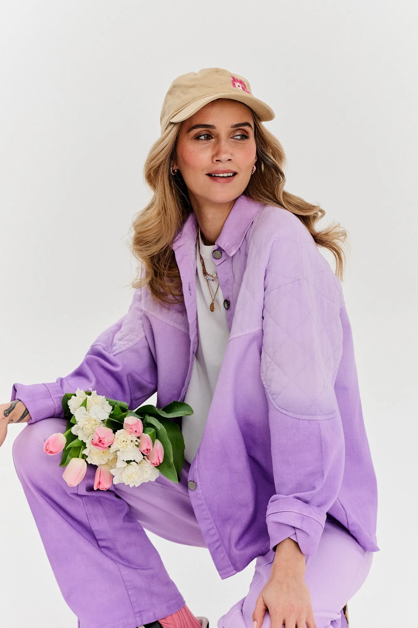 Mauve Serenity denim pants