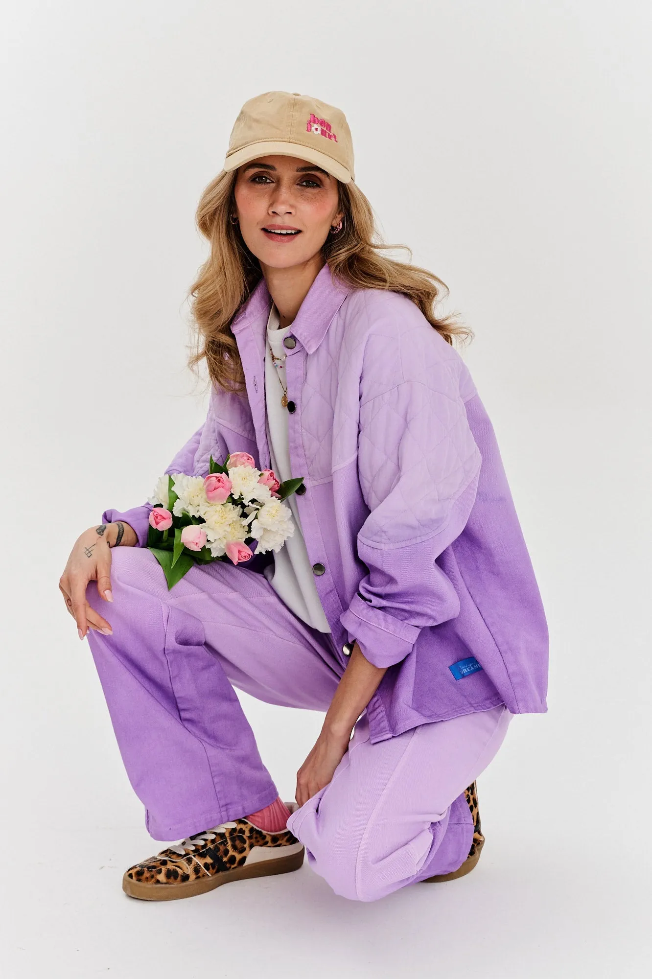 Mauve Serenity denim pants