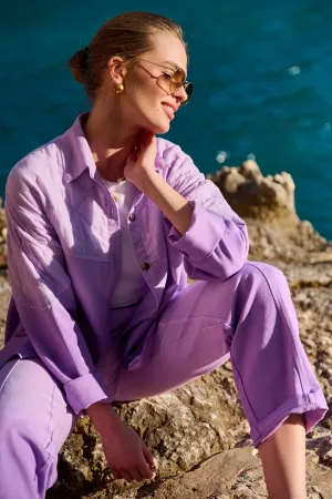 Mauve Serenity denim pants