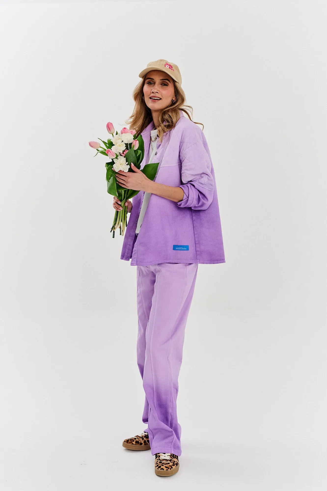 Mauve Serenity denim pants