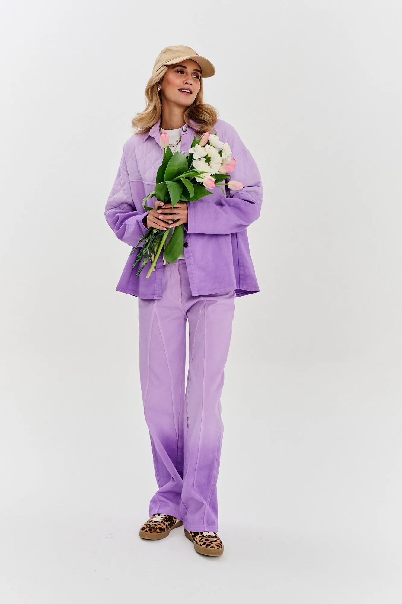 Mauve Serenity denim pants