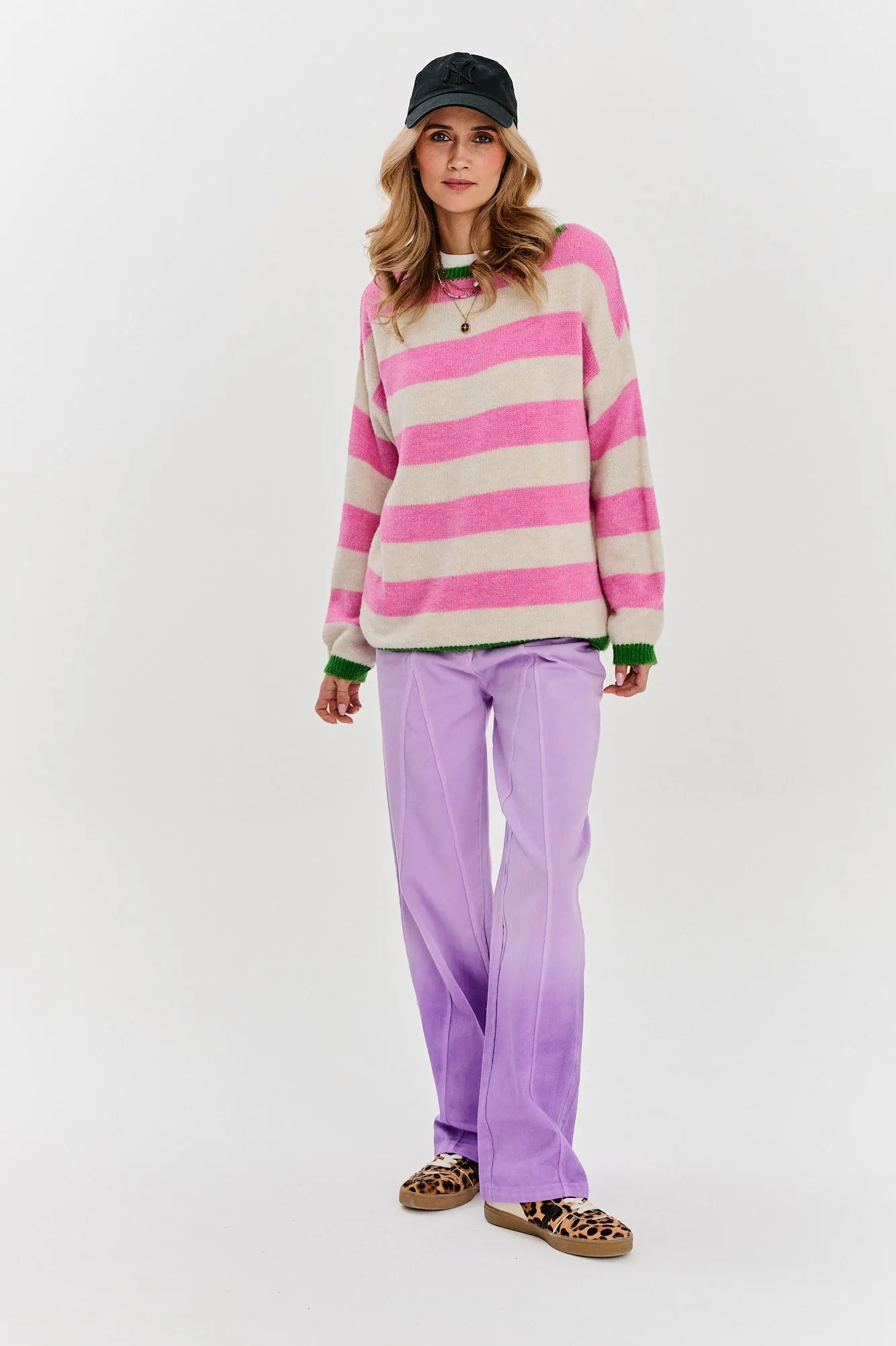 Mauve Serenity denim pants