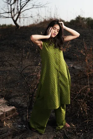 Mint Chutney Kurta-Pants Set