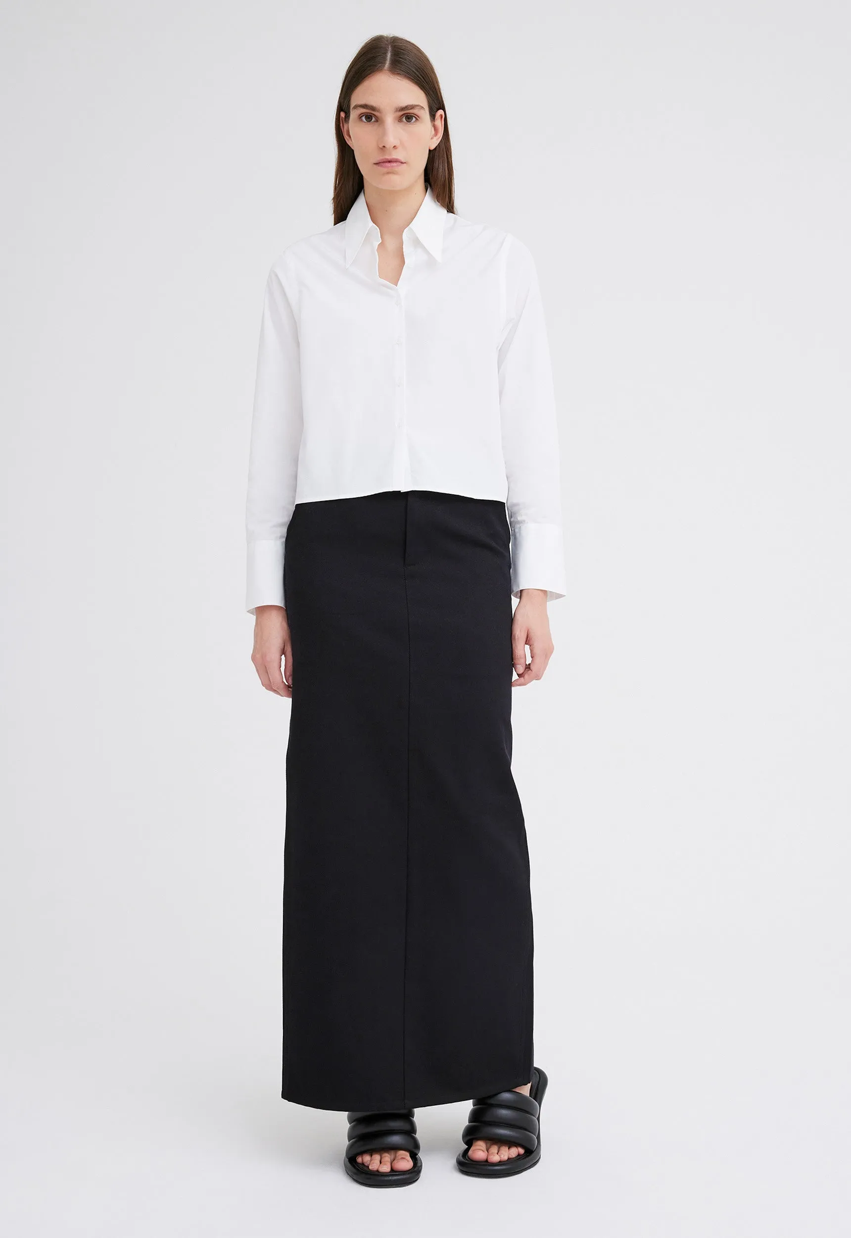 Minute Italian Cotton Shirt - White