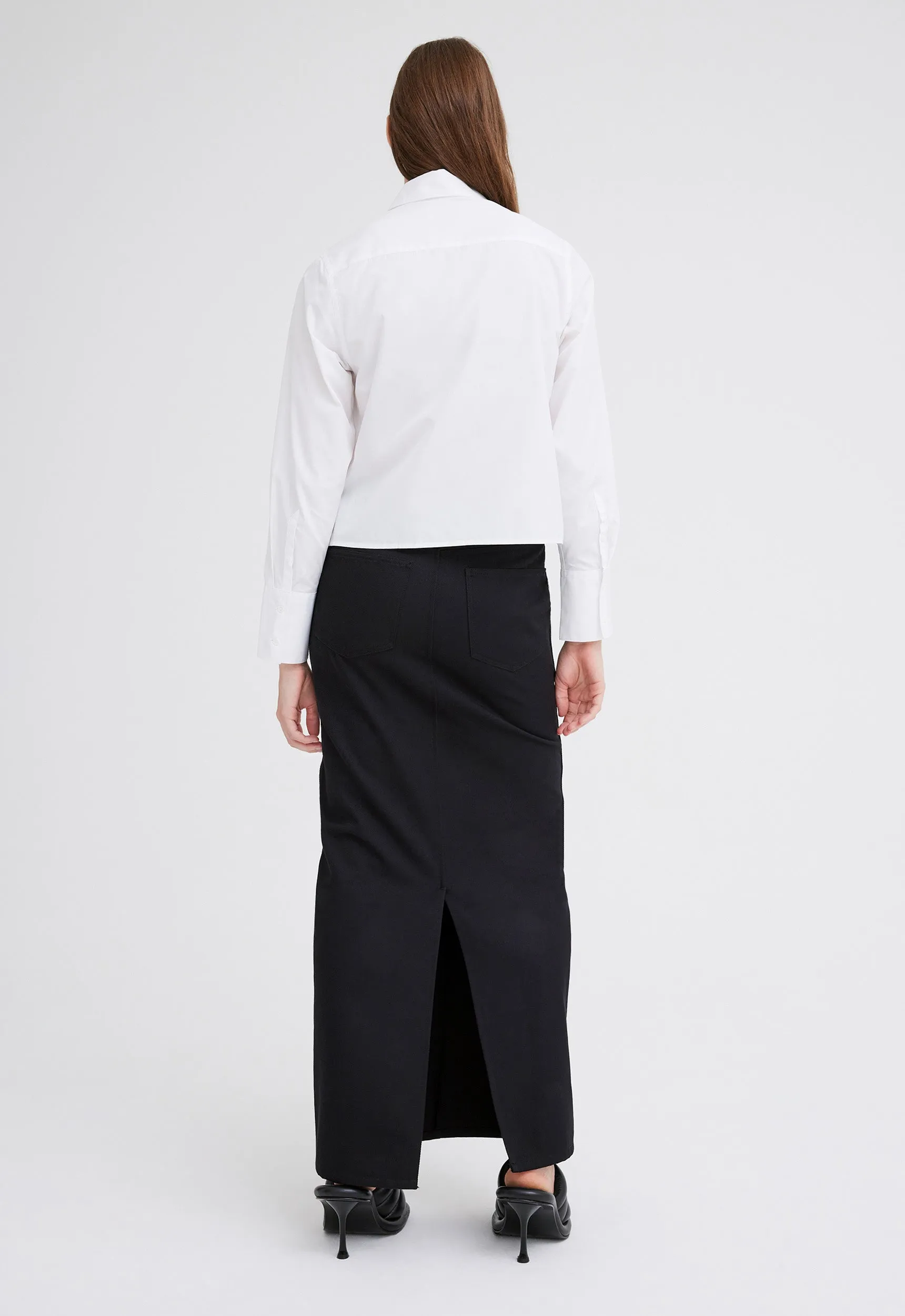 Minute Italian Cotton Shirt - White
