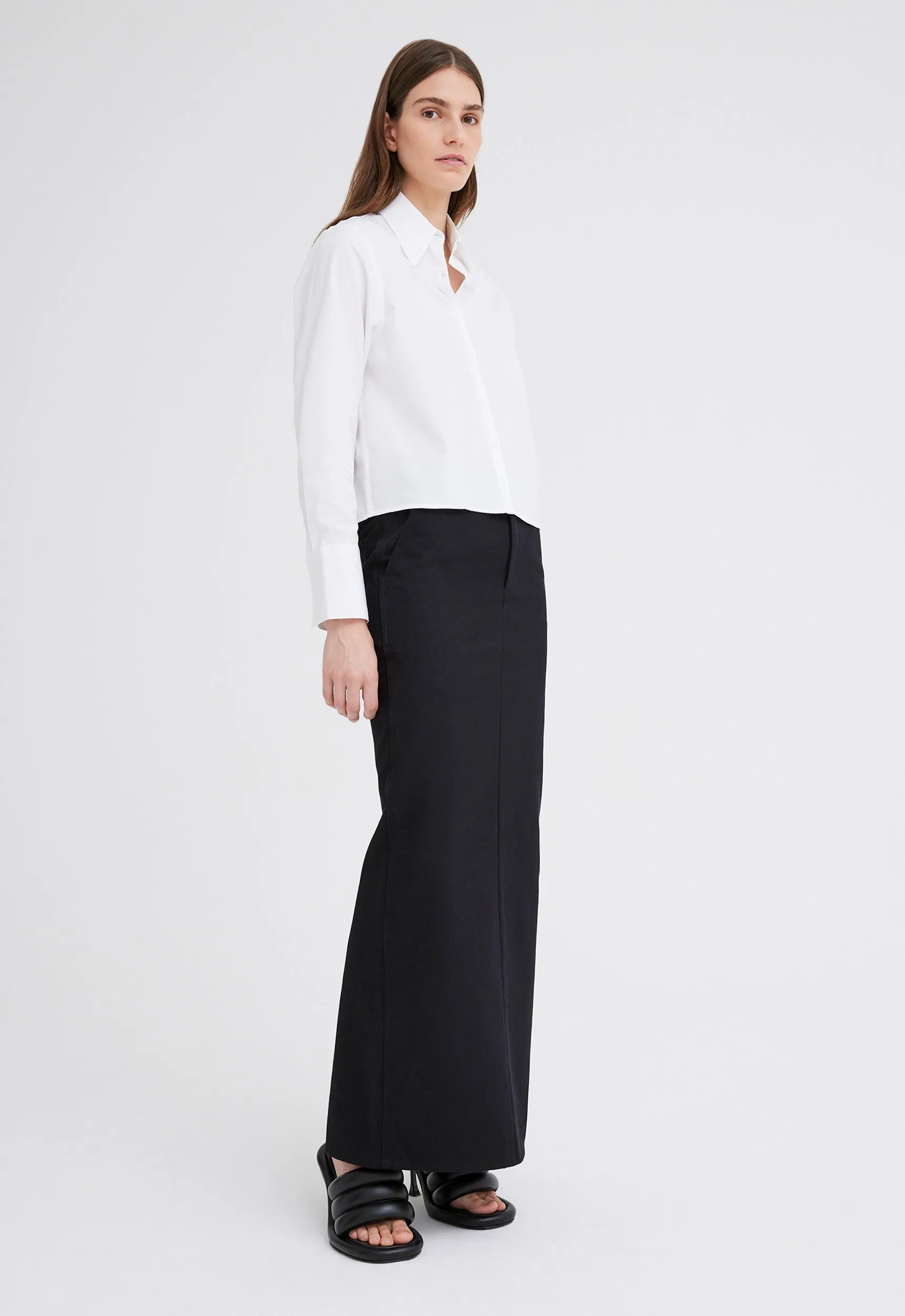 Minute Italian Cotton Shirt - White
