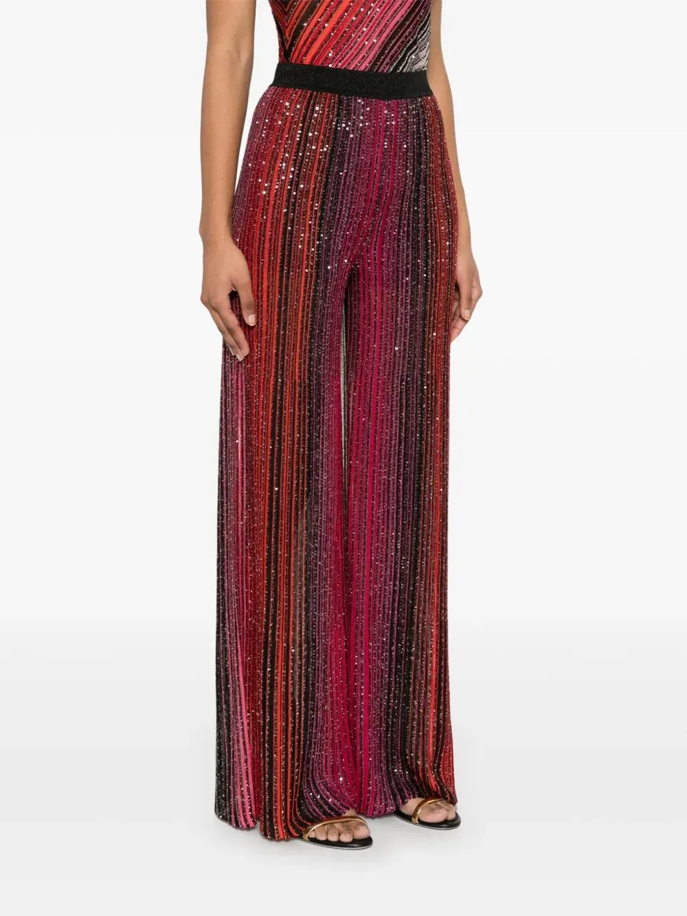MISSONI Stylish Wide Leg Trousers for Men - SS25 Collection