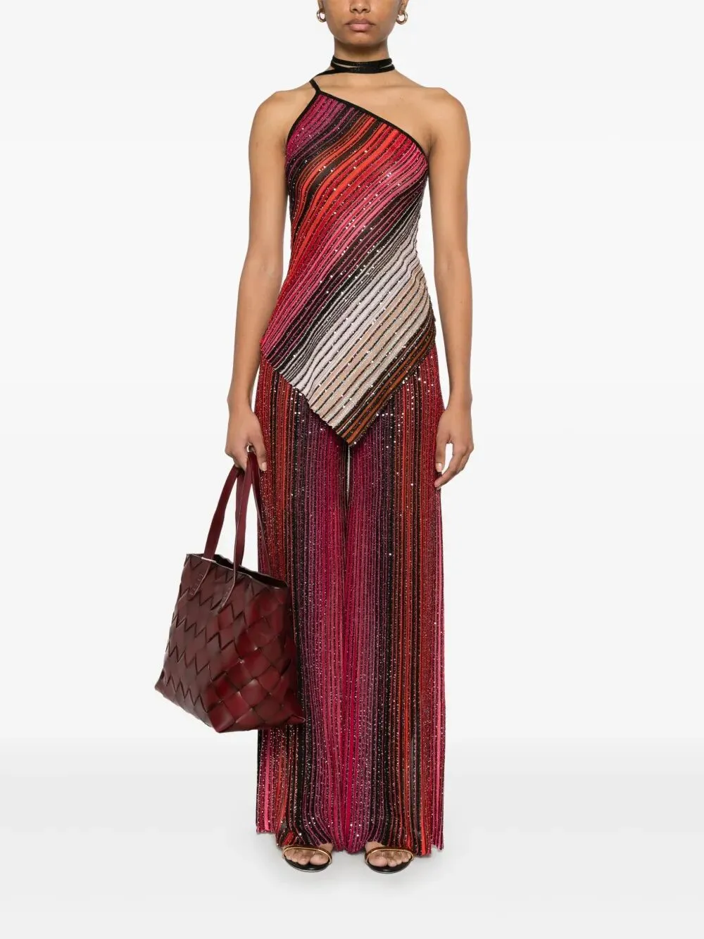 MISSONI Stylish Wide Leg Trousers for Men - SS25 Collection