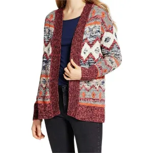 Mossimo Women's Patterned Sweater Cardigan Multi-Color XS