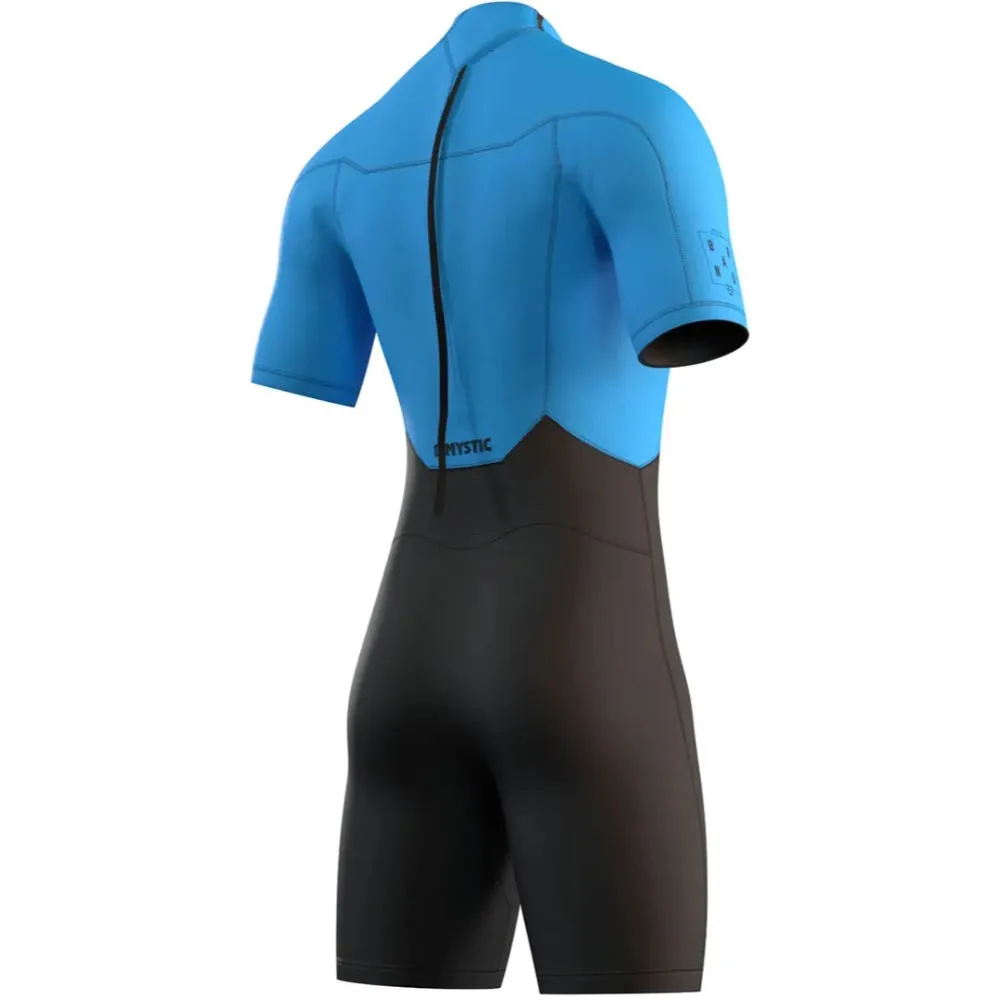 MYSTIC BRAND 3/2 BACK ZIP GLOBAL BLUE