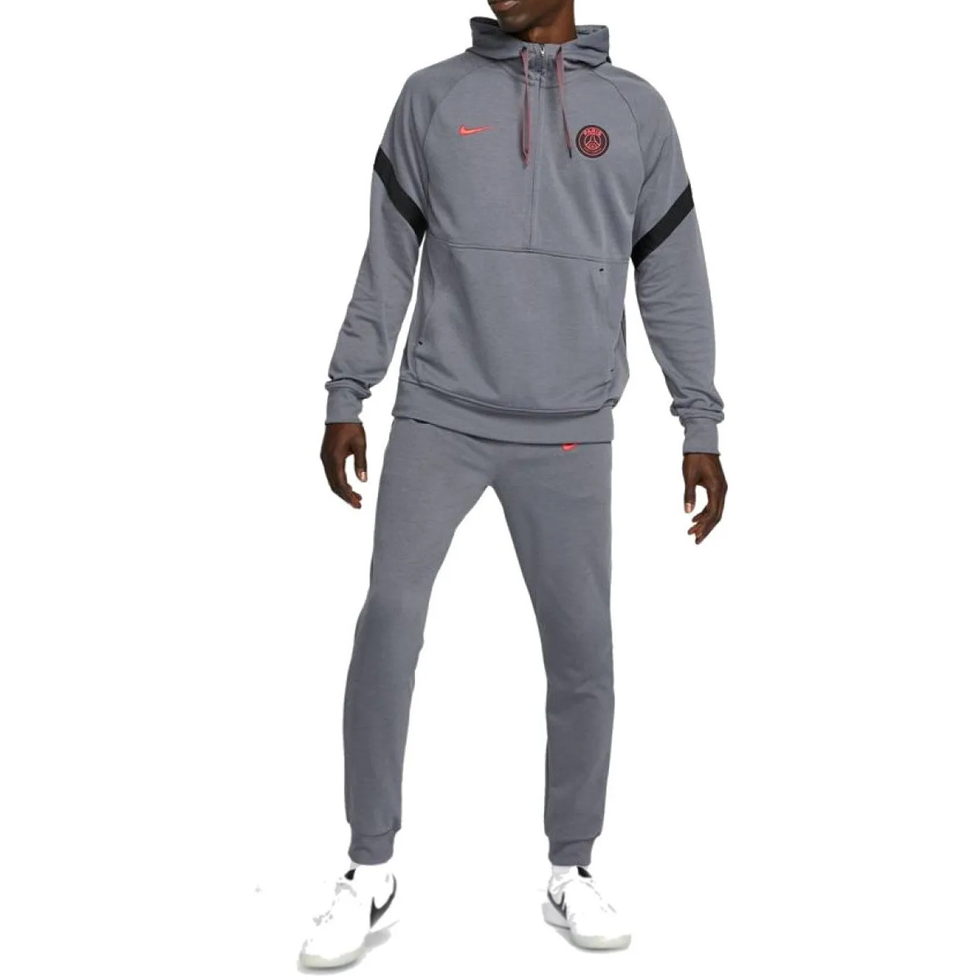 Paris Saint Germain grey Casual travel tracksuit 2022 - Nike
