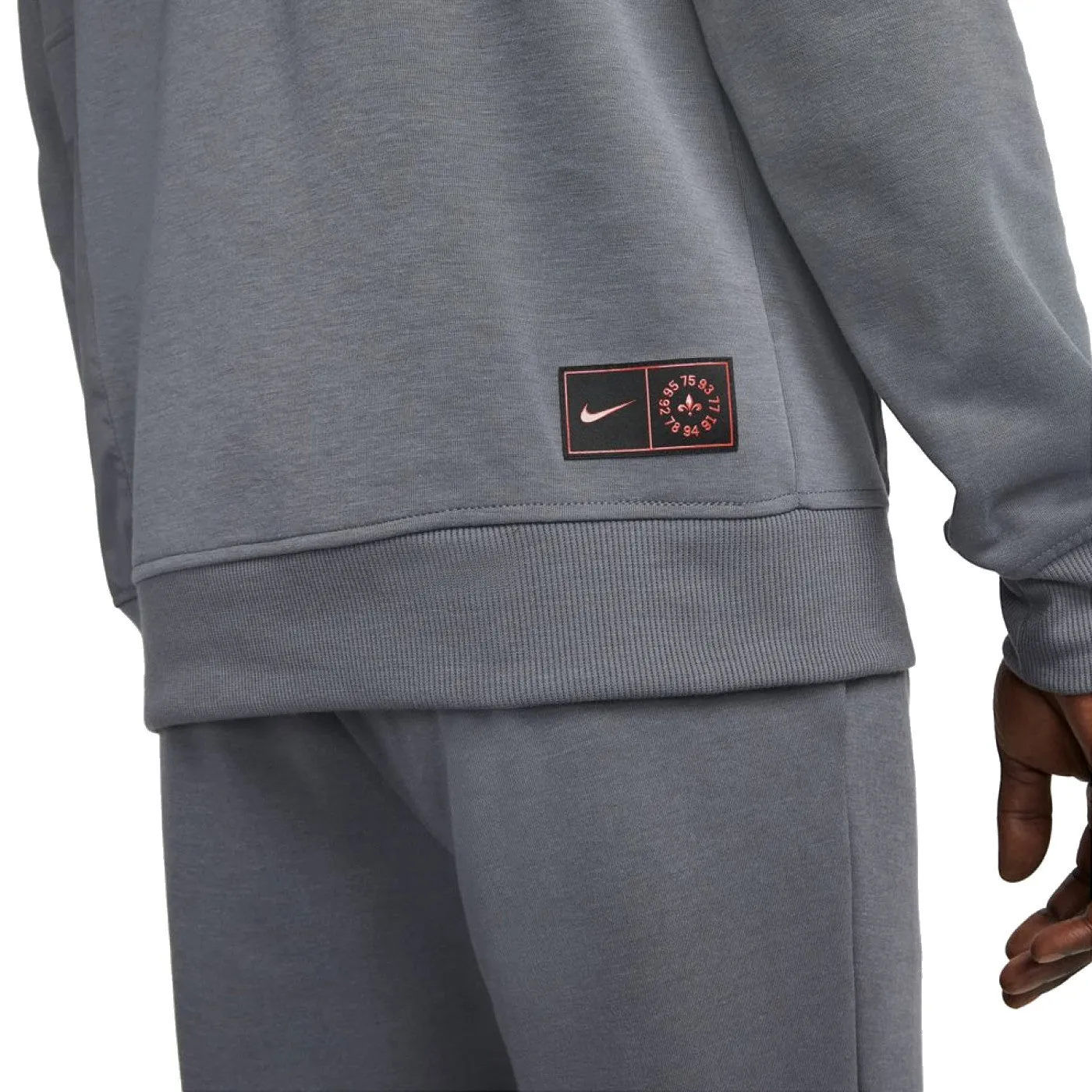 Paris Saint Germain grey Casual travel tracksuit 2022 - Nike