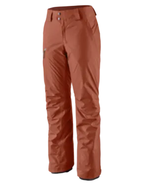 Patagonia Women's Insulated Powder Town Pants - Reg - Burl Red