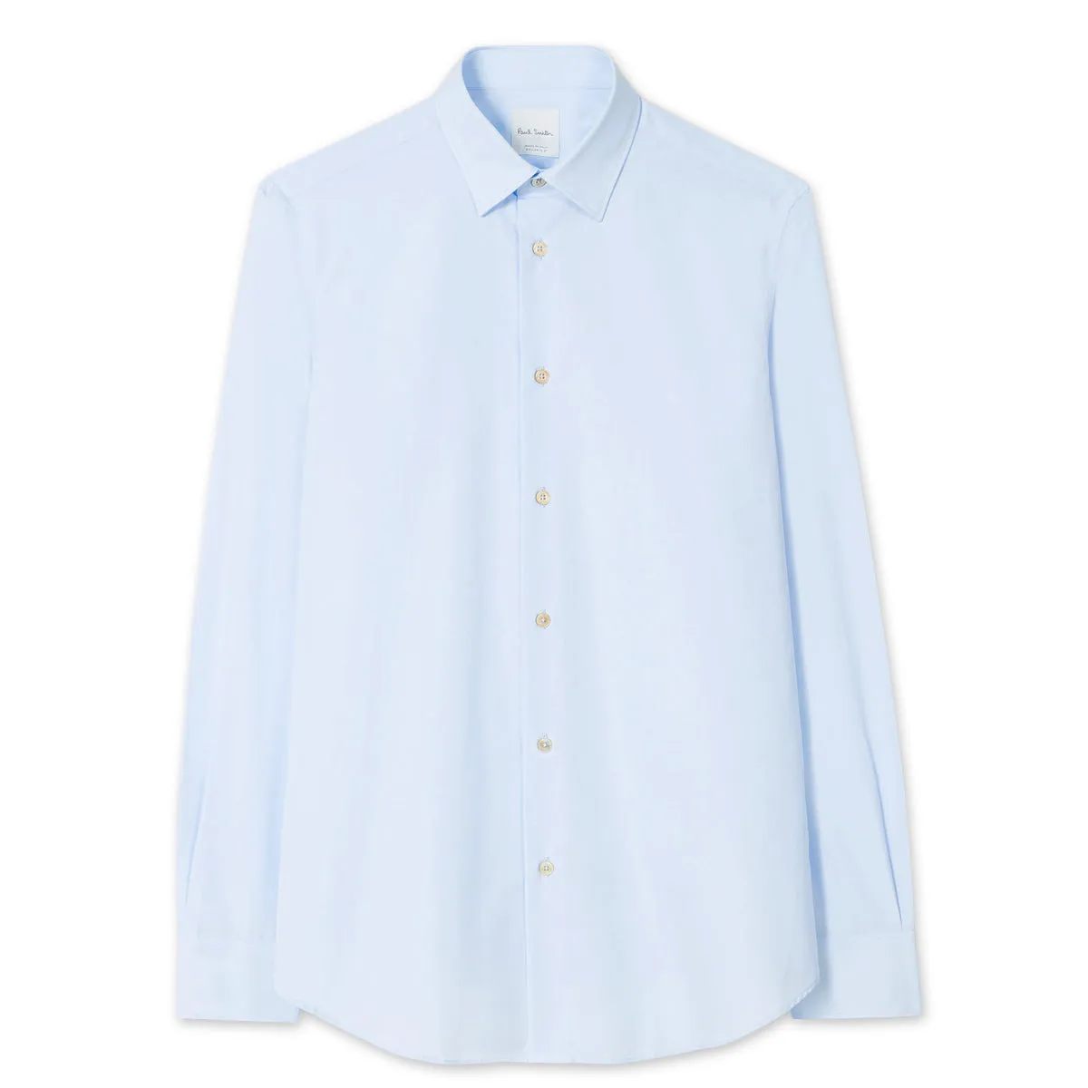 Paul Smith - Tailored Fit 'Artist Stripe' Cuff Shirt in Lt Blue