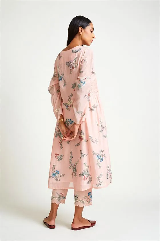 Payal Pratap   -   Rock Garden Daphne Embroidered Kurta Pant Set (2pcs)