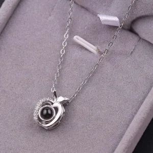 Pendant Necklaces In 100 Languages I Love You Fruit Projection