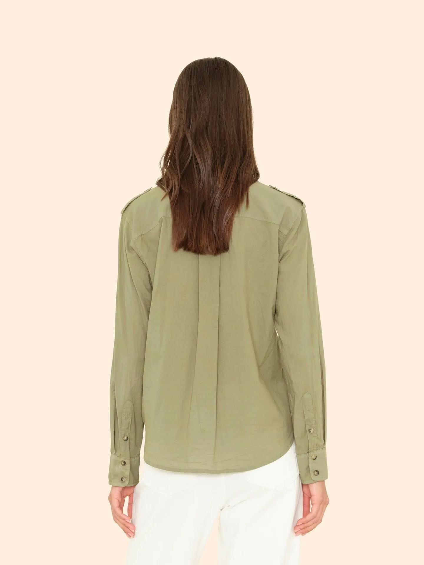 Phoebe Shirt - Dark Seagrass