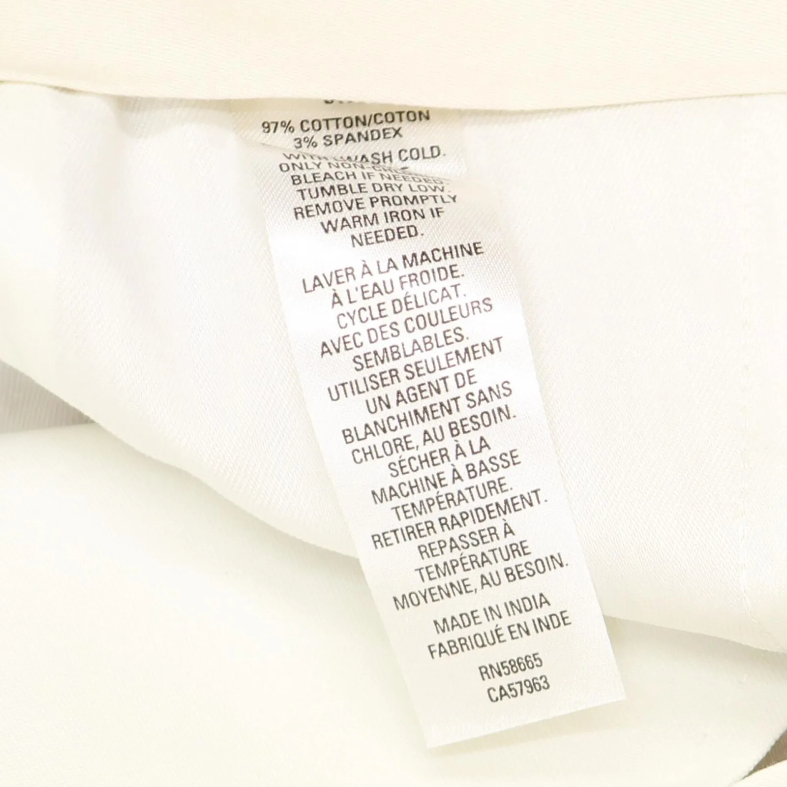Private Label Mens Extra Trim Fit Stretch Cotton Dress Pants