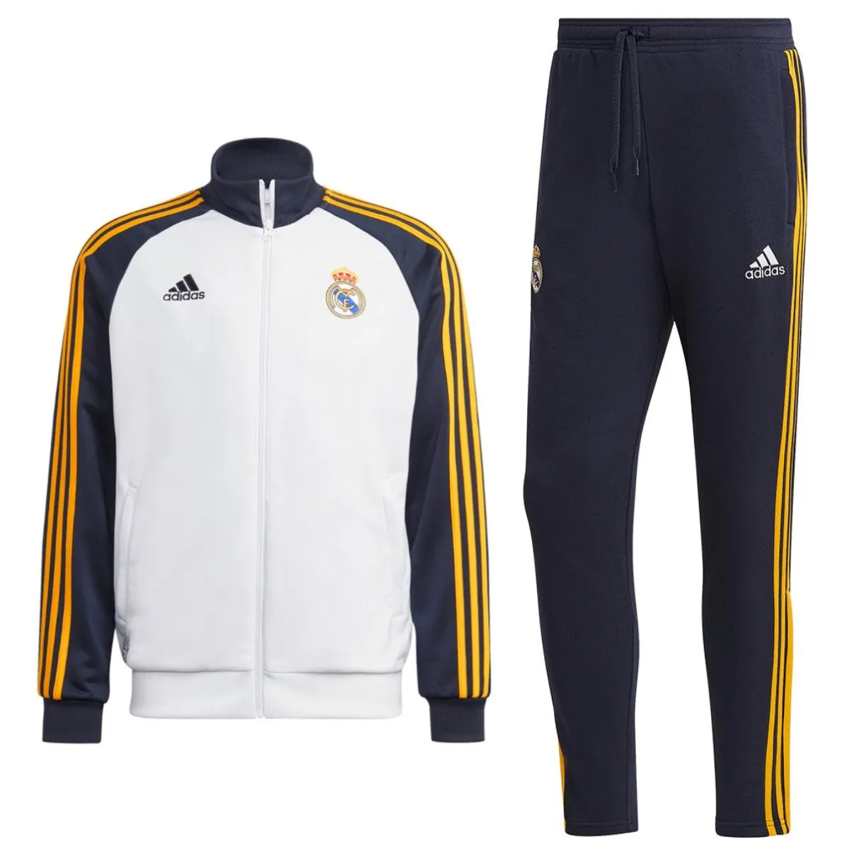 Real Madrid Casual 3S presentation tracksuit 2022/23 - Adidas