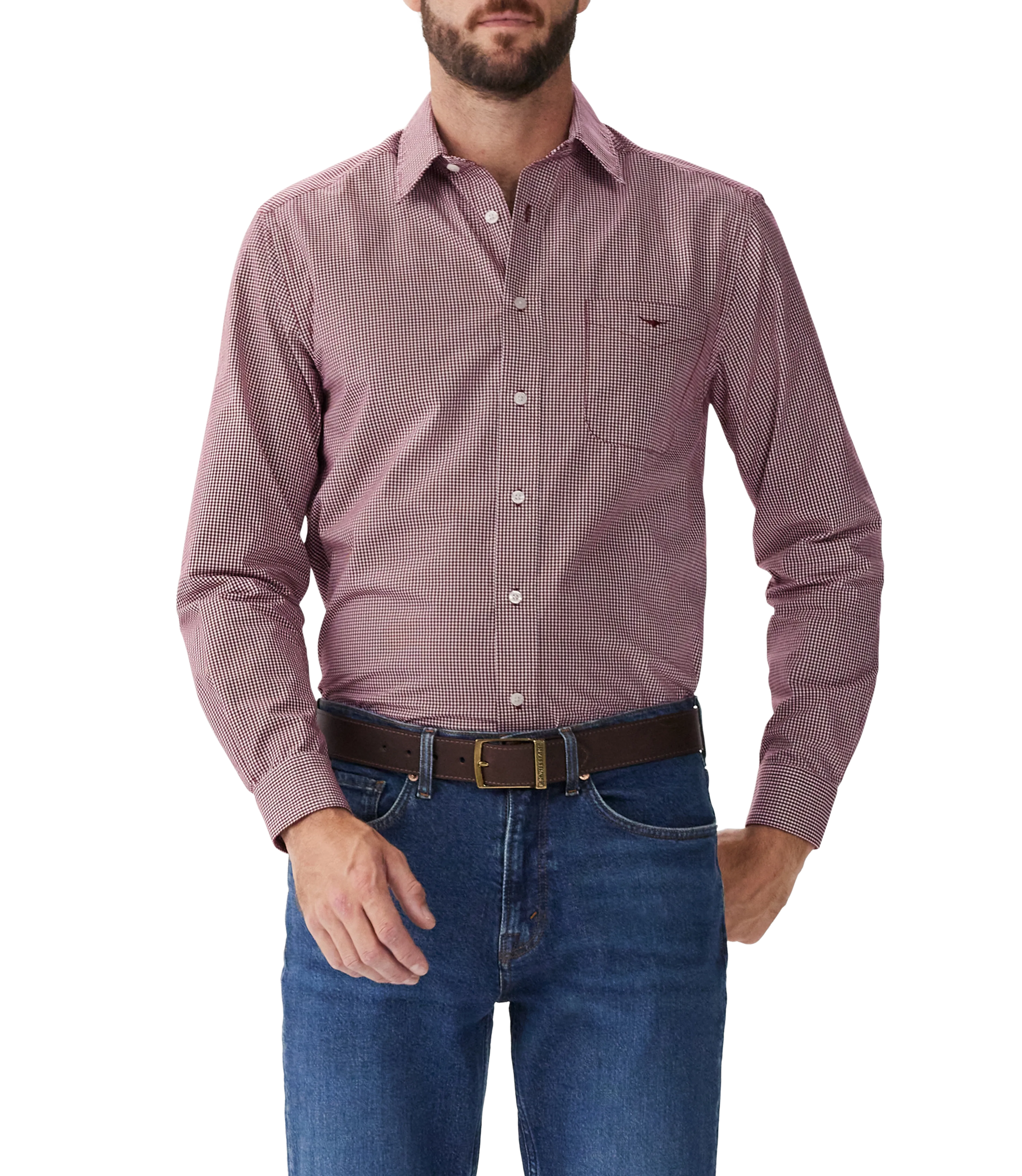 R.M. Williams Classic Shirt - Red Wheat