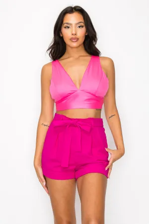 Satin Bra Top