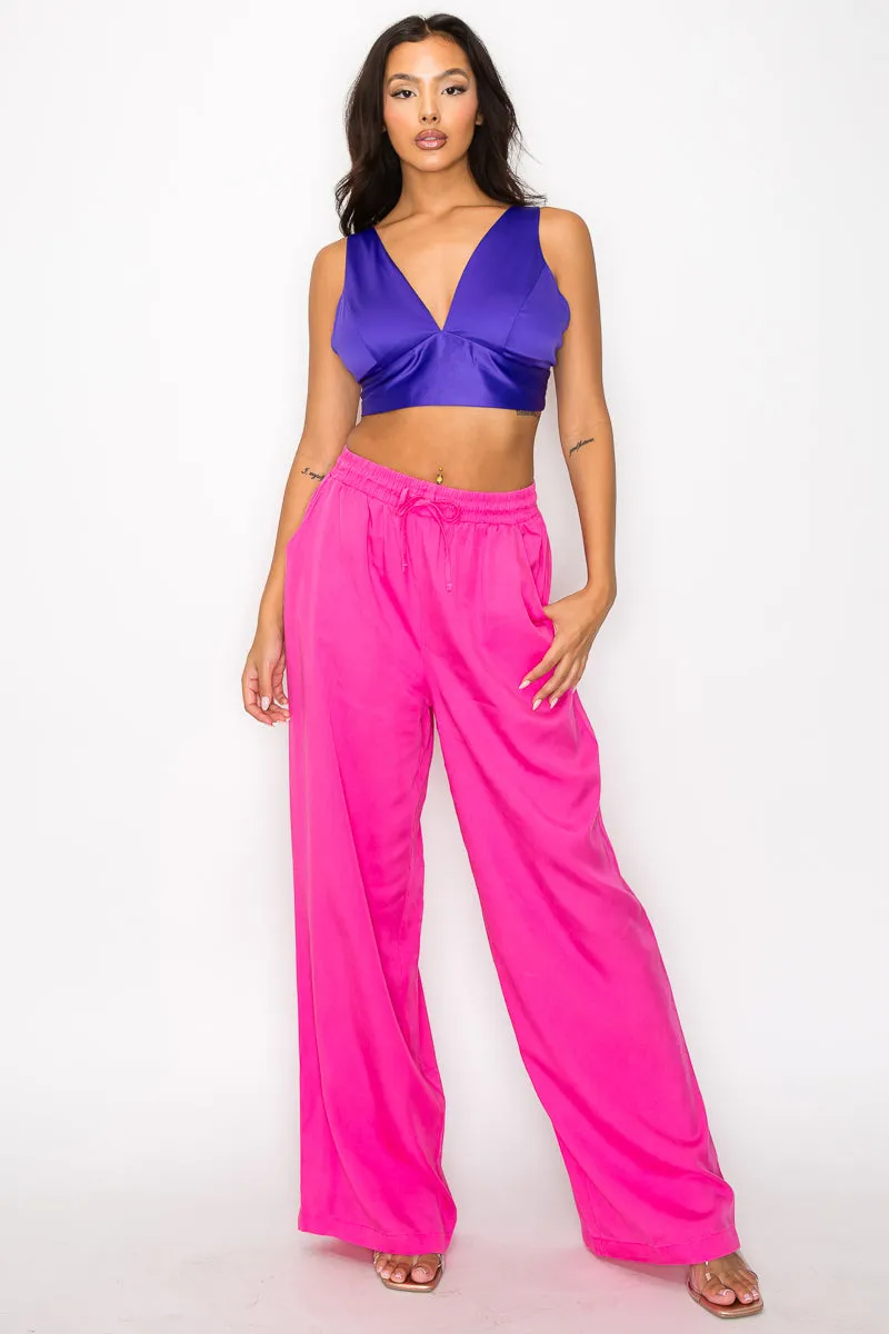 Satin Bra Top