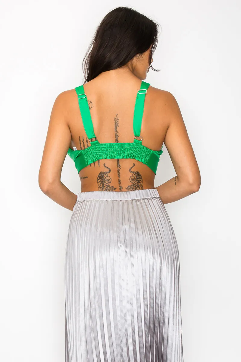 Satin Bra Top